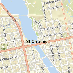 Main St, St Charles, IL 60174 Street Map