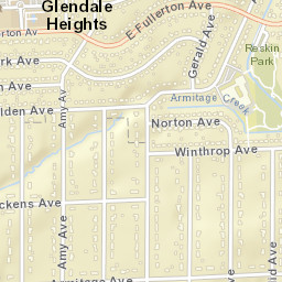 453 Norton Avenue, Glen Ellyn, IL 60137 Street Map