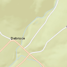 Debruce New York Street Map