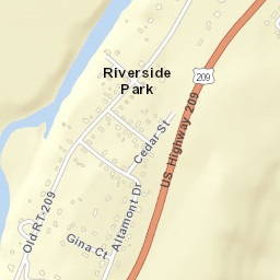 Riverside Park New York Street Map