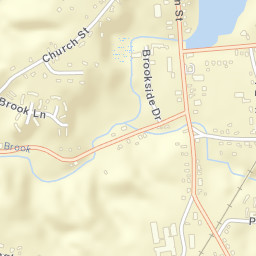 Broad Brook Connecticut Street Map