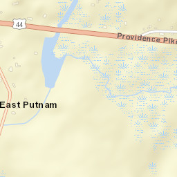 East Putnam Connecticut Street Map