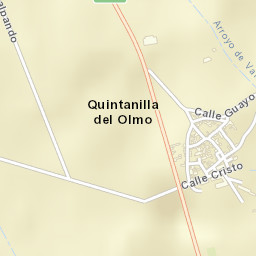Quintanilla del Olmo Street Map