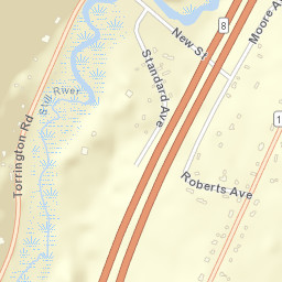 Mooreville Connecticut Street Map