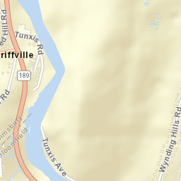 Tariffville Connecticut Street Map