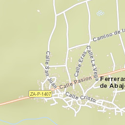 Ferreras de Abajo Street Map