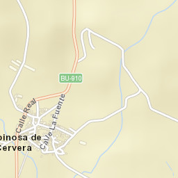 Espinosa de Cervera Street Map