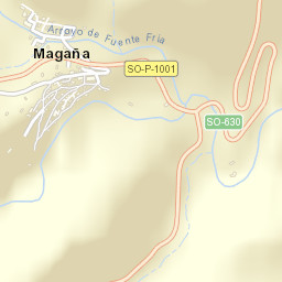 Magaña Street Map