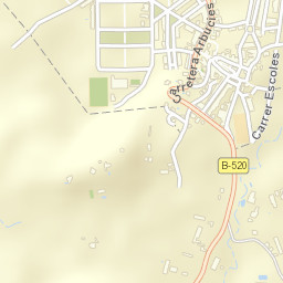 Santa Eugènia de Berga Street Map