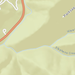 Idlewild California Street Map