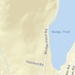 Mudgetown Connecticut Street Map