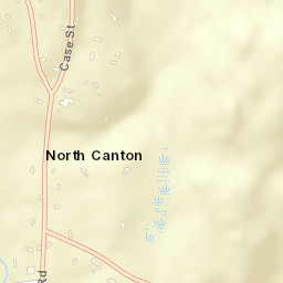 North Canton Connecticut Street Map