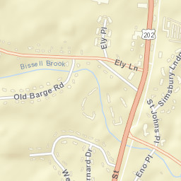 Hoskins Connecticut Street Map