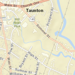 Taunton Street Map
