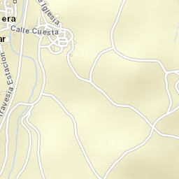 Rabanera del Pinar Street Map