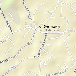 Belidzhi Street Map