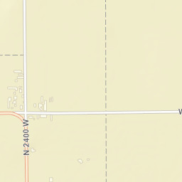 8441-8551 North 2400 West, Amalga, UT Street Map