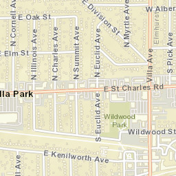 211-213 South Villa Avenue, Villa Park, IL Street Map