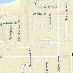 Harbor Ohio Street Map