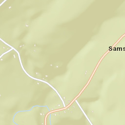 Samsonville New York Street Map