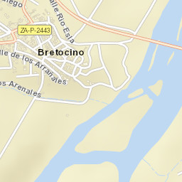 Bretocino Street Map