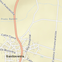 Santovenia Street Map
