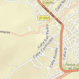 Medina de Ríoseco Street Map