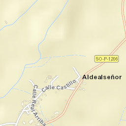 Aldealseñor Street Map