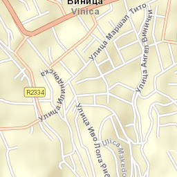 Vinica Street Map