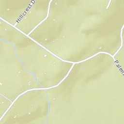 Palentown New York Street Map