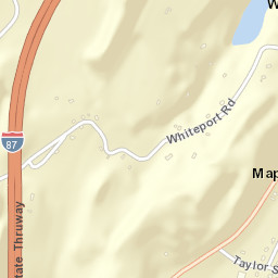 Whiteport New York Street Map