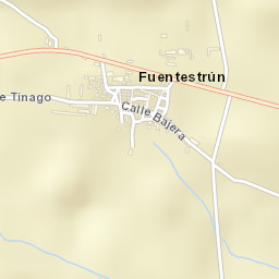 Fuentestrún Street Map
