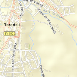 Taradell Street Map