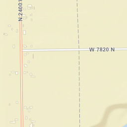 7725-7799 North 2400 West, Amalga, UT Street Map