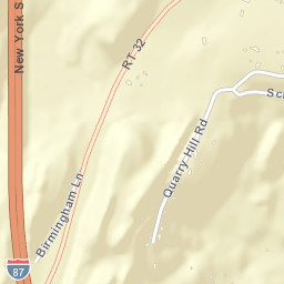 Hickorybush New York Street Map