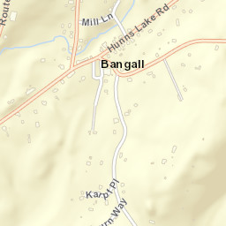 Bangall New York Street Map