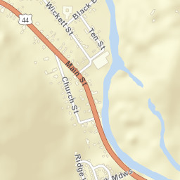 Pine Meadow Connecticut Street Map