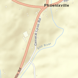 Phoenixville Connecticut Street Map