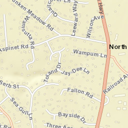North Eastham Street Map