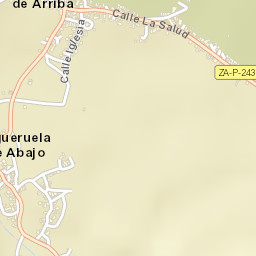 Figueruela de Arriba Street Map
