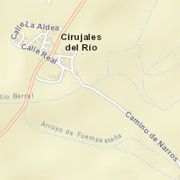 Cirujales del Río Street Map