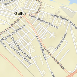 Gallur Street Map