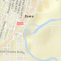 Zuera Street Map
