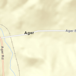 Ager California Street Map