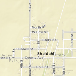 2399 500th Ave Sheldahl IA 50243 Street Map