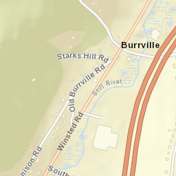 Burrville Connecticut Street Map