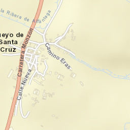 Pueyo de Santa Cruz Street Map