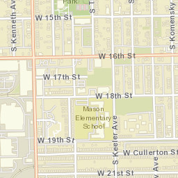 4199 W 21st St,Chicago, Illinois Street Map