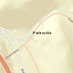 Parksville New York Street Map