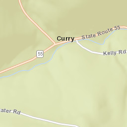 Curry New York Street Map